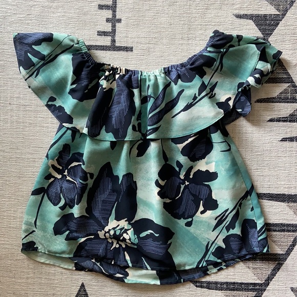 Anthropologie Islander Turquoise Top - Picture 4 of 6